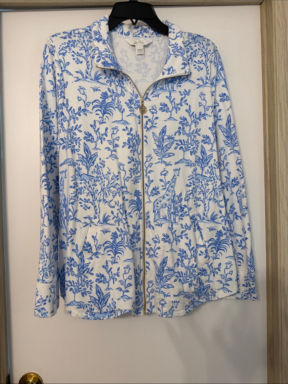 Lilly Pulitzer zip up jacket